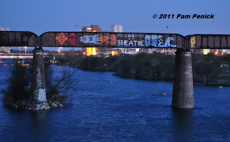 Train Bridge Graffiti