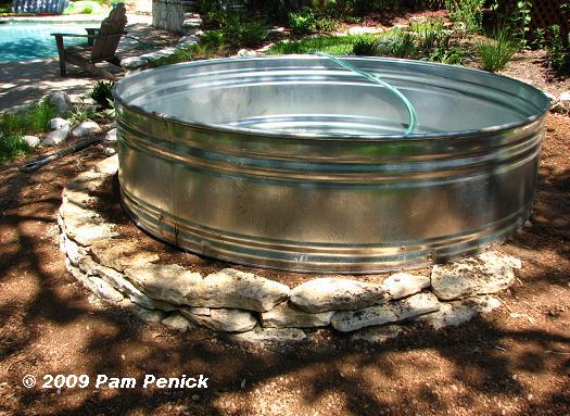 Steel Stock Tank / Water Trough Bathtub Install 