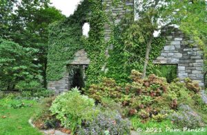 A garden rising from ruin at Chanticleer - Digging