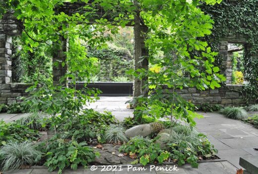 A garden rising from ruin at Chanticleer - Digging