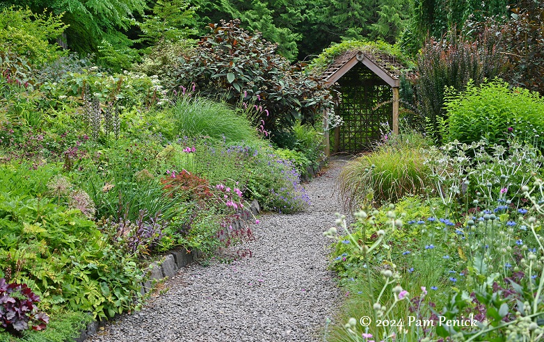 Heronswood's shady woodland and tribe-influenced Renaissance Garden