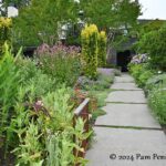 The elegant Pepper Garden with a water view