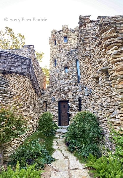 Sculpted berms at Bouldin Castle inspired by land art and Kauai