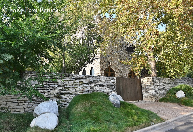 Sculpted berms at Bouldin Castle inspired by land art and Kauai